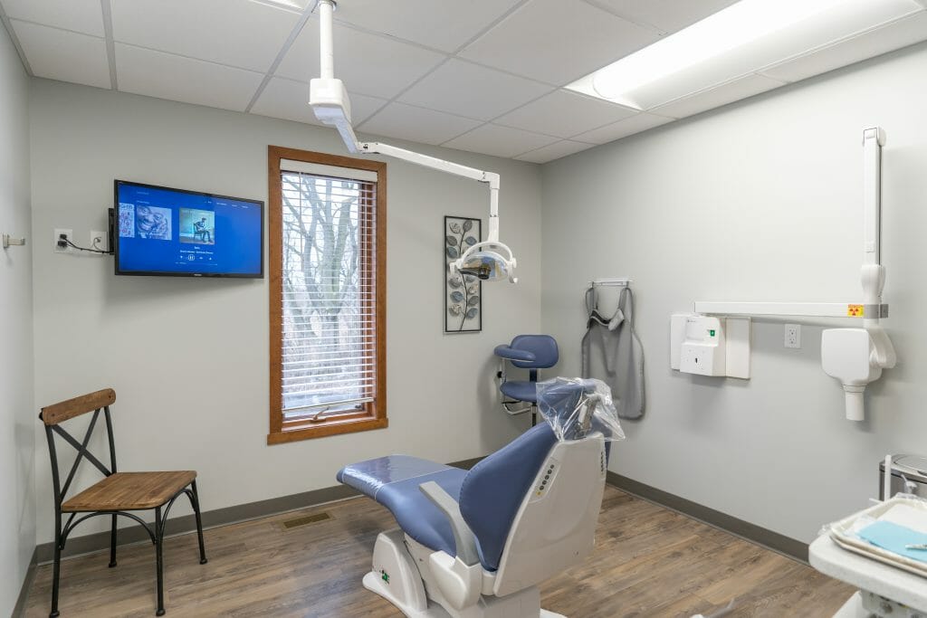 Dental exam room